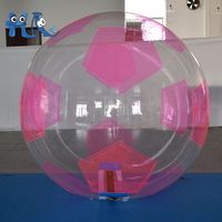 Ballon de football à bulles gonflable écologique de haute qualité, durable et très vendu, taille personnalisable, pour sports de plein air, balle roulante aquatique