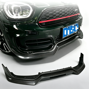 Splitter Anteriore in Fibra di Carbonio Stile AG F60 per <span class=keywords><strong>MINI</strong></span> <span class=keywords><strong>Countryman</strong></span> F60 2017-2023, Spoiler Inferiore per Paraurti Anteriore - Product Image 1