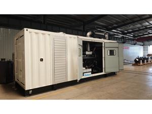 Groupe électrogène de type conteneur de 1000 kW, 1200 kW, 1300 kW, 2000 kW, super puissant, pour les chantiers de construction, alimentation électrique à bas <span class=keywords><strong>prix</strong></span> - Product Image 1