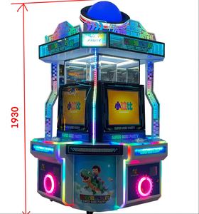 Máquina de Videojuegos Arcade Super Bobi Party, Operada con Monedas, para 4 Jugadores, con Recompensas de Tickets y Regalos, Construcción de Metal y Plástico 1 - Product Image 2