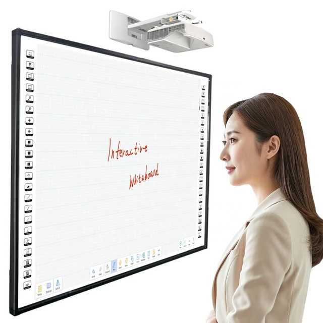 IBoard 82" 84" 86" 88" 100" 102 Inch IR Touch Screen Smart Class Interactive Whiteboard