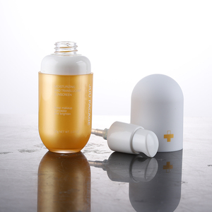 Bouteilles de pompe à lotion de pulvérisation en plastique portables 30ml 1oz en forme de capsule vide cosmétique soins de la peau visage pompe à brouillard pulvérisateur Type d'étanchéité - Product Image 3