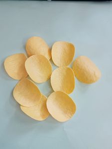100 Piezas de Patatas Fritas Acrílicas de Simulación, <span class=keywords><strong>Mini</strong></span> Figuras de Comida, Decoración para el Hogar, Manualidades con Slime, Accesorios para el Cabello - Product Image 4