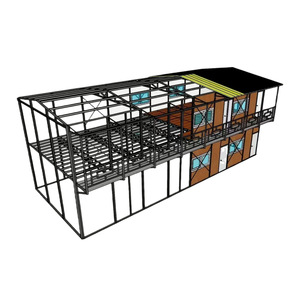 Oficina de Trabajo Personalizable de Acero Ligero para Personal de Gestión de Dormitorios y Salas de Actividades con Ensamblaje Flexible - Product Image 1