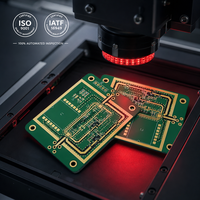 Fabrication de circuits imprimés HDI personnalisés, conception de circuits imprimés multicouches, vias aveugles enterrés, circuits imprimés à haute densité d'interconnexion