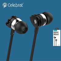 Earphone Wired Terlaris Bass Stereo Headphone In-Ear Earbuds Headset Gaming Dengan Mic untuk Iphone