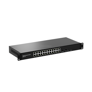 Hot Sale Metal Casing Unmanaged 24 10/100/1000Mbps <b>Network</b> Ports + 2 1000Mbps SFP Optical Ports Ethernet Switch - Product Image 2