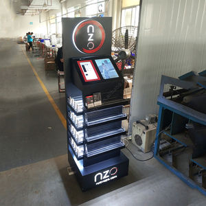 Expositor de metal para tienda de tabaco, soporte de exhibición personalizado para tienda de humo, con sistema de empuje, estante de exhibición de cigarrillos a la venta - Product Image 5