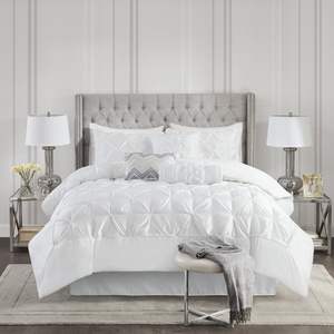 High Quality DB 7-Piece Tufted <b>Comforter</b> <b>Set</b> Super King Size with Jacquard Woven Techniques for Home Wedding Hospital Hotel Use - Product Image 2