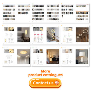 Candelabro de alabastro de estilo nórdico para sala de estar, luz colgante de piedra de alabastro redonda, iluminación de cristal de Hotel, Hogar Moderno - Product Image 5