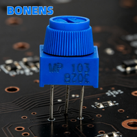Potentiomètre de réglage 3386MP 25K 68K 10K 100K avec bouton