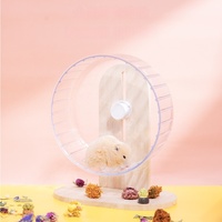 USMILEPET meilleure vente plastique Hamster plateau tournant silencieux rouleau Hamster roue de course pour petits animaux sport course jouet