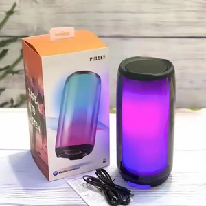 Xung 5 Loa Mạnh Mẽ Không Dây Âm Nhạc Không Thấm Nước Partybox Boombox Bass Stereo Ngoài Trời Đảng <span class=keywords><strong>Mini</strong></span> Loa - Product Image 2