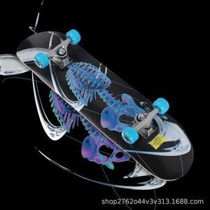 เซิร์ฟบอร์ด Zebra Sport Cruiser 8.0 รุ่น Maple Deck ทนทานสำหรับผู้ใหญ่และเยาวชน พร้อมล้อ PU และชุดเครื่องมือ - Product Image 3