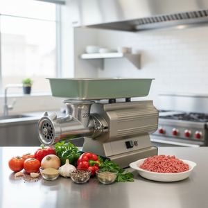 Picadora de Carne de Mesa de Alta Eficiencia Serie <span class=keywords><strong>BL</strong></span>-3, Capacidad de 150 kg/h a 250 kg/h, Picadora de Carne Eléctrica con Múltiples Placas de Molienda - Product Image 1