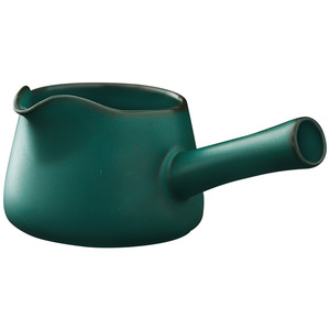 Shangyan Porcelain Side Handle Fair <b>Cup</b> 1300C High Temperature Fired Dark Green Kung Fu <b>Tea</b> <b>Set</b> With Lid - Product Image 4