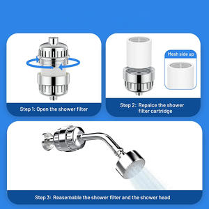 Nuevo Modelo de Filtro de Ducha de 15-25 Capas KDF Elimina el Cloro Residual y las Sustancias Impurezas con Servicio OEM - Product Image 5