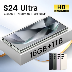 Nuevo Teléfono S24 Ultra Versión Global 2024, Teléfono Móvil <span class=keywords><strong>con</strong></span> 16 GB + 1 TB, Android 12, Teléfono Inteligente Desbloqueado - Product Image 4
