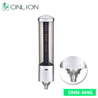 ONN Factory Made M4G 3 Color Warning Light RYGBW with Bulletproof Grade PC Cover Indicator Light Tower AC/DC with Buzzer 85db