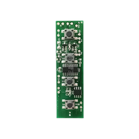 Circuit imprimé de lumière vive de couleur magique, vente directe d'usine, télécommande de 18 pouces, conception de carte de contrôle PCBA de 12VRGB