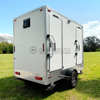 Mobile Portable Remorque Toilette Pliable Toilette Remorque Salle De Douche Mobil Salles De Bains Portable Douche Toilettes Remorque