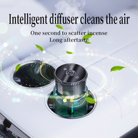 Diffuseur d'aromathérapie intelligent haut de gamme à vitesse variable pour voiture, avec lampe ciel étoilé