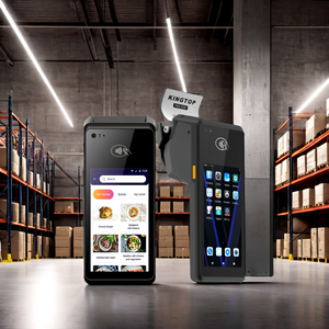 Sistema POS Móvil Todo en Uno, Android 11 de 5 Pulgadas, 4G, Escáner de Código de Barras 2D, NFC, Impresora Bluetooth <span class=keywords><strong>para</strong></span> Negocios - Product Image 1