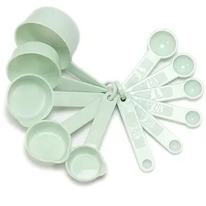 Vendita calda all'ingrosso Amazon accessori da cucina Gadget da cucina misurino misurino 11 pezzi Set con strumenti di cottura in scala