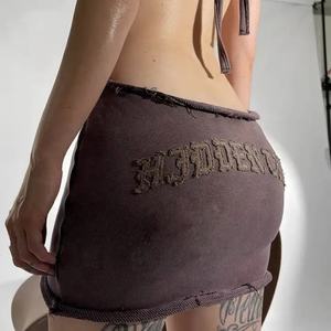 Vestido Midi Elegante de Diseño Personalizado para Mujer, Sexy, de Verano, para Fiesta, sin Espalda, de Punto, de Algodón, Casual - Product Image 5