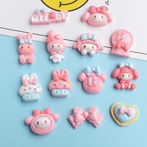 Paquete de Accesorios de Resina para Decorar Fundas de Teléfono con Diseño de <span class=keywords><strong>Kirby</strong></span>, Manualidades, Cupcakes, Donas, Patrones de Modelos para Pegar - Product Image 1