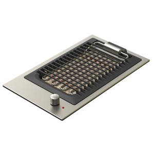 Parrilla eléctrica para barbacoa de acero inoxidable satinado ajustable plegable para uso en cocina con combustible de carbón de Gas Natural para uso doméstico - Product Image 1