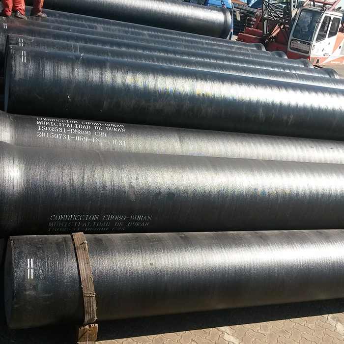 EN598 600mm Ductile Cast Iron Pipe for Sewage System