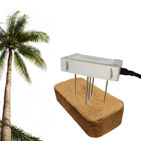 SDI12 industriel 4-20mA RS485 amiante coquille de son de noix de coco Cultiwool numérique température du sol capteur d'humidité EC