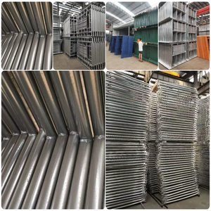Q235 mạ kẽm sơn H Khung thang đi bộ qua giàn giáo andamio xây dựng khung giàn giáo cho Srilanka - Product Image 4
