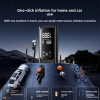 Démarreur de voiture d'urgence 12V avec compresseur d'air, démarreur de secours 1000A, charge rapide USB, gonfleur de pneus portable