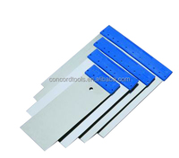 Ensemble de couteaux à mastic multi-tailles à manche en plastique motif japonais, lame extra longue courbée, grattoir carré en acier inoxydable pour la construction