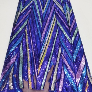 ZSY African Fashion Lady <strong>Fabric</strong> Embroidered <strong>Orange</strong> Sequins French <strong>Lace</strong> <strong>Fabric</strong> for Party - Product Image 5