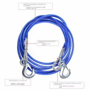 Fil de sauvetage d'urgence <span class=keywords><strong>Corde</strong></span> en nylon <span class=keywords><strong>Corde</strong></span> de <span class=keywords><strong>traction</strong></span> pour remorque de <span class=keywords><strong>voiture</strong></span> Convient aux voitures - Product Image 2