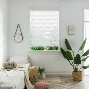 Day and night window shades custom 28mm 38mm roller zebra blinds