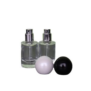 Bouteille de parfum en verre transparente de haute qualité de 15ml avec couvercle coloré et vaporisateur de brouillard de cylindre de sertissage de pulvérisateur de pompe - Product Image 6