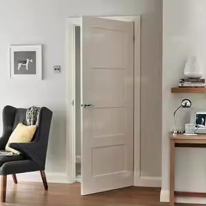 Puerta Interior Precolgada Artorian Moderna de 4 Paneles Sólidos, Núcleo de Tablero de Partículas, Construcción de Polímero, Acabado Impermeable - Product Image 3