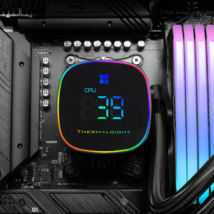ชุดระบายความร้อนซีพียู Thermalright Frozen Magic 360 Digital ARGB Black&W AIO แบบน้ำ ขนาด 360 มม. พร้อมจอแสดงผลดิจิตอล พัดลม PWM สำหรับคอมพิวเตอร์ตั้งโต๊ะสำหรับเล่นเกม - Product Image 6