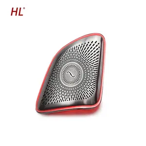 HOT Sale Car Interior Light Rgb Atmosphere Lamps 64 color Led Horn Cover Decorative Ambient Light For Mercedes Benz GLE GLS W167