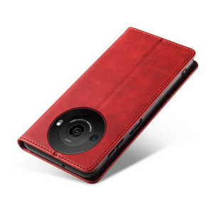 Coque de téléphone pour <span class=keywords><strong>SHARP</strong></span> <span class=keywords><strong>Aquos</strong></span> <span class=keywords><strong>R8</strong></span> <span class=keywords><strong>PRO</strong></span> avec fentes pour cartes portefeuille support en cuir PU Style livre couverture de téléphone portable - Product Image 2