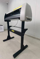 Plotter de corte de vinilo y pegatinas de 24 pulgadas con SignMaster, modelo de corte de contorno LB720, marca Lisbet, funcionamiento sin conexión