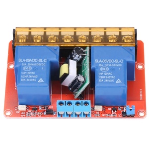 2通道继电器模块30A DC 5V高低电平触发控制继电器模块继电器开关板交流100V-250V - Product Image 6