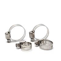 Collier de serrage et de fixation pour tuyau d'eau en acier inoxydable, plage applicable 8mm-300mm, garantie 3 ans, usage industriel général