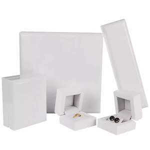 Manufacture Display Case Shine Wood Ring Earing Holder Packaging Case Gift Marriage Ring <b>Box</b> Jewelry Boxes Wholesale - Product Image 3