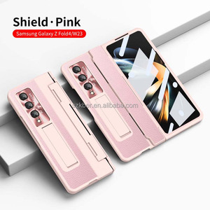 <span class=keywords><strong>Coque</strong></span> de protection pliable anti-traces de doigts et anti-huile <span class=keywords><strong>pour</strong></span> Samsung <span class=keywords><strong>Galaxy</strong></span> <span class=keywords><strong>Z</strong></span> <span class=keywords><strong>Fold</strong></span> <span class=keywords><strong>3</strong></span> 4 5 6 avec lentille en grain CD - Product Image 5