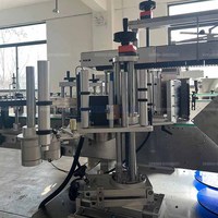 HOWANN Machine d'étiquetage horizontale électrique automatique haute vitesse pour petits flacons cryogéniques, pilotée par PLC, avec écran tactile et laser